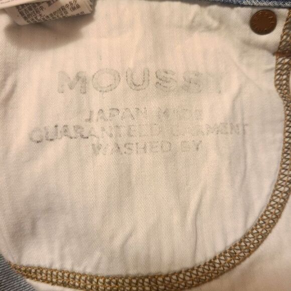 Moussy Vintage Marshall Skinny Boyfriend Jeans Blu 110 *modified* - Picture 9 of 12